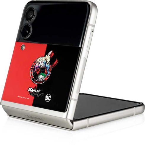 DC Comics Harley Quinn Puddin Galaxy Z Flip4 5G Skin